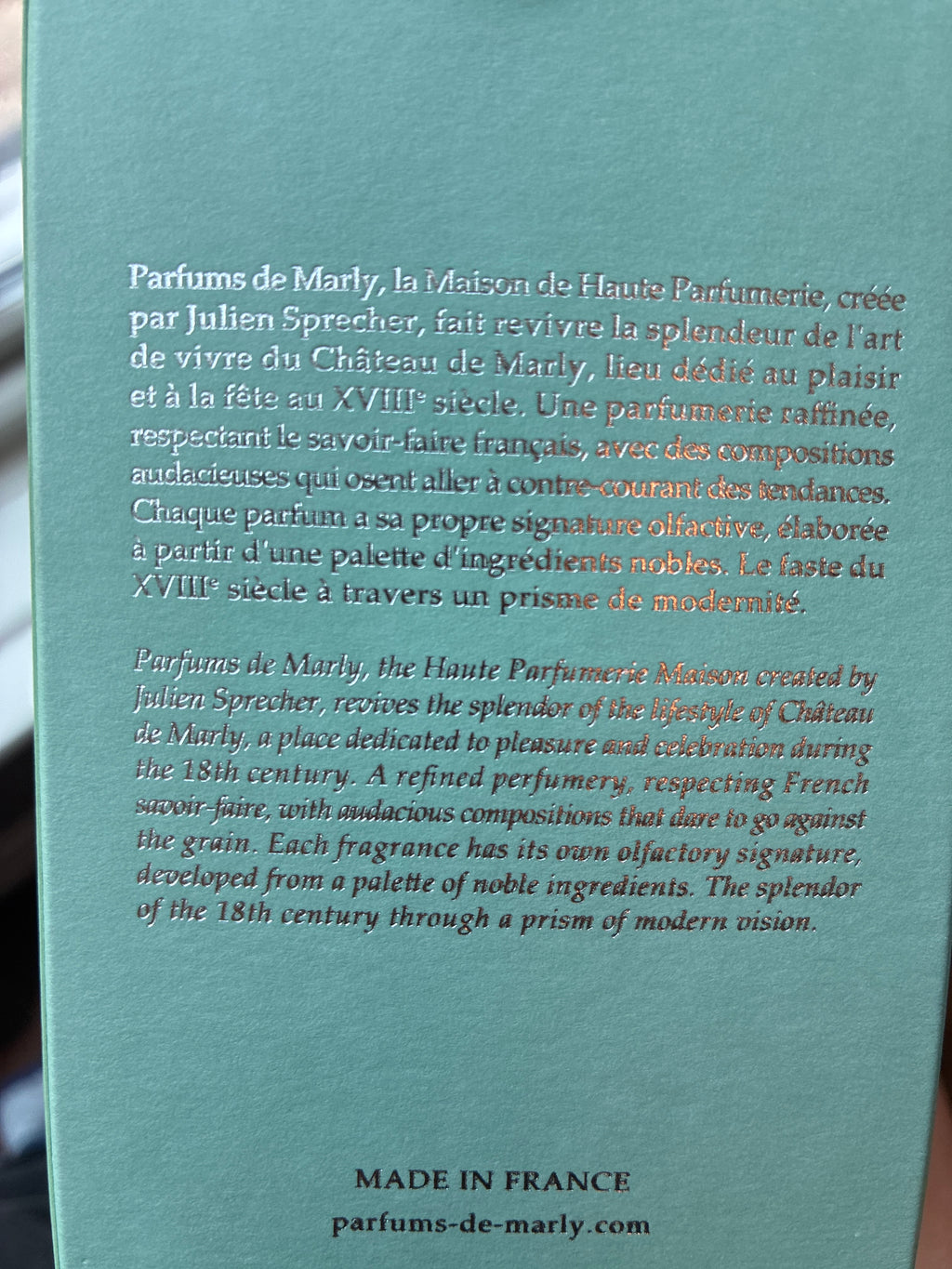 Parfums de Marley Greenley 10ml