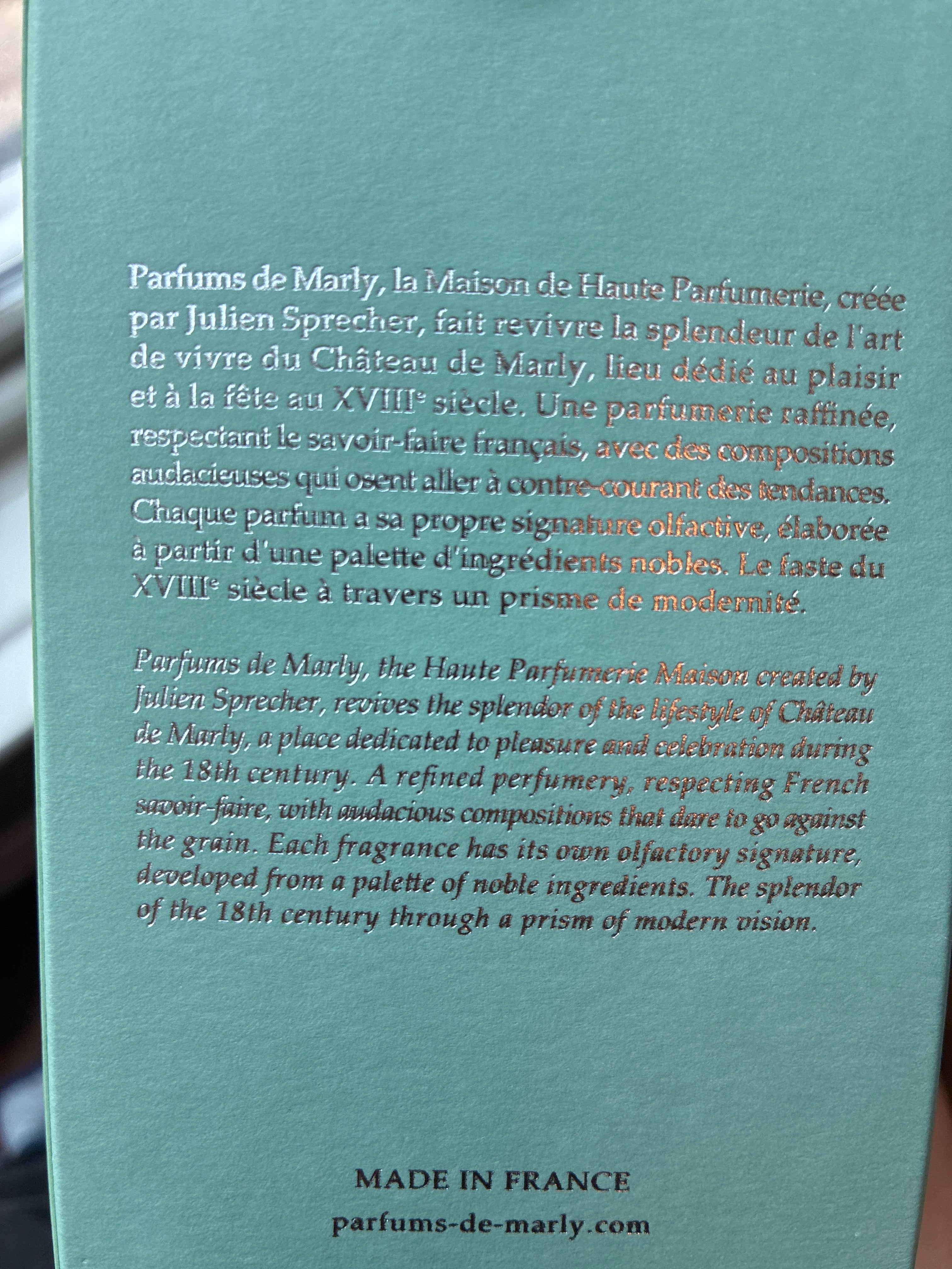Parfums de Marley Greenley 10ml